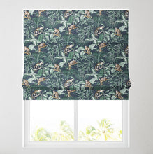 Load image into Gallery viewer, Monkey Paradise Lined Roman Blind
