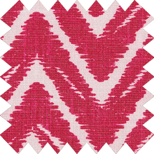 Load image into Gallery viewer, Zig Zag Red Daylight Roller Blind
