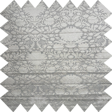 Load image into Gallery viewer, Naples Grey Lined Roman Blind
