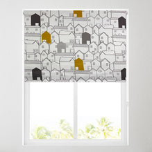 Load image into Gallery viewer, Ochre Avenue Thermal Blackout Roller Blind
