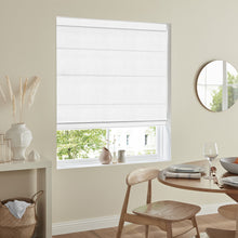 Load image into Gallery viewer, Omari white Roman Blind
