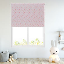 Load image into Gallery viewer, Pink Flowers Thermal Blackout Roller Blind
