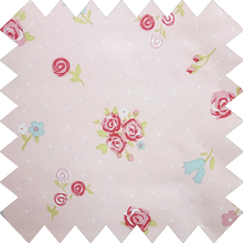 Load image into Gallery viewer, Pink Flowers Thermal Blackout Roller Blind
