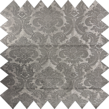 Load image into Gallery viewer, Pisa Charcoal Lined Roman Blind
