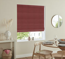 Load image into Gallery viewer, Cassia Cherry Roman Blind
