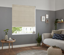 Load image into Gallery viewer, Cassia Oyster Roman Blind
