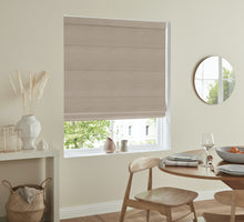 Load image into Gallery viewer, Cassia Praline Roman Blind
