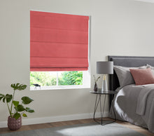 Load image into Gallery viewer, Cadence Strawberry Roman Blind
