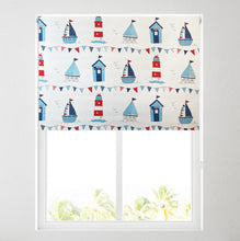 Load image into Gallery viewer, Sailboats Thermal Blackout Roller Blind
