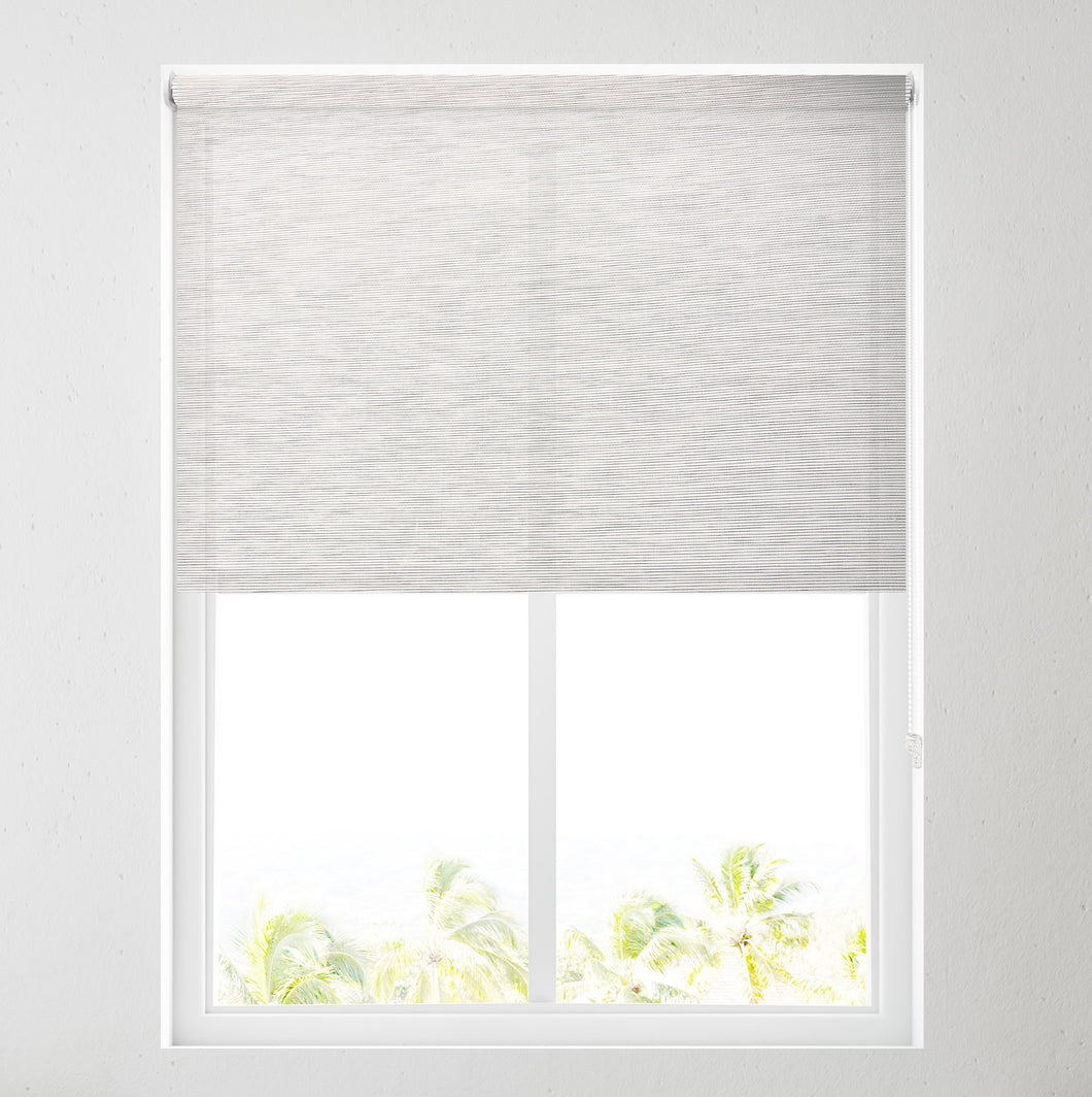 Textured White Canvas Daylight Roller Blind