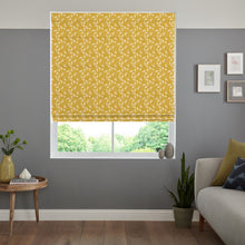 Load image into Gallery viewer, Tatum sunflower Roman Blind
