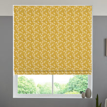 Load image into Gallery viewer, Tatum sunflower Roman Blind
