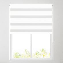 Load image into Gallery viewer, White Day and Night Roller Blind
