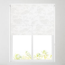 Load image into Gallery viewer, Floral White Translucent / Sheer Roller Blind
