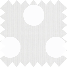 Load image into Gallery viewer, Spotty White Day and Night Roller Blind
