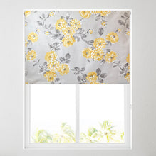 Load image into Gallery viewer, Yellow Dahlia Thermal Blackout Roller Blind
