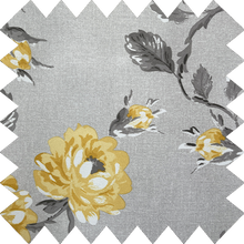 Load image into Gallery viewer, Yellow Dahlia Thermal Blackout Roller Blind
