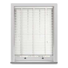 Load image into Gallery viewer, Zenith White Faux-Wood Venetian Blind with Tapes
