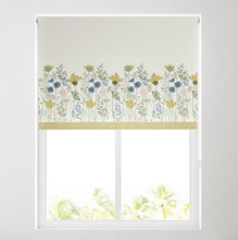 Load image into Gallery viewer, Abstract Flowers Thermal Blackout Roller Blind

