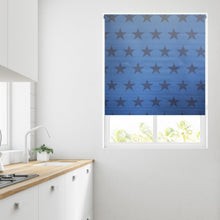 Load image into Gallery viewer, Blue Star Thermal Blackout Roller Blind
