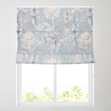 Load image into Gallery viewer, Cassie Blue Lined Roman Blind
