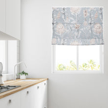 Load image into Gallery viewer, Cassie Blue Lined Roman Blind
