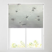 Load image into Gallery viewer, Reversible Dragon Flies Thermal Blackout Roller Blind
