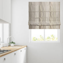 Load image into Gallery viewer, Lewis Natural Lined Roman Blind
