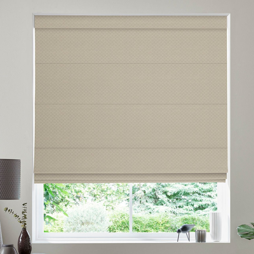 Kenza Vanilla Roman Blind