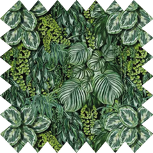 Load image into Gallery viewer, Jungle Leaf Thermal Blackout Roller Blind
