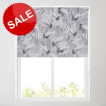 Load image into Gallery viewer, Monochrome Stork Thermal Blackout Roller Blind
