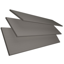 Load image into Gallery viewer, Raven Black Faux Wood Venetian Blind with Tapes
