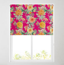 Load image into Gallery viewer, Multi peony pink Thermal Blackout Roller Blind
