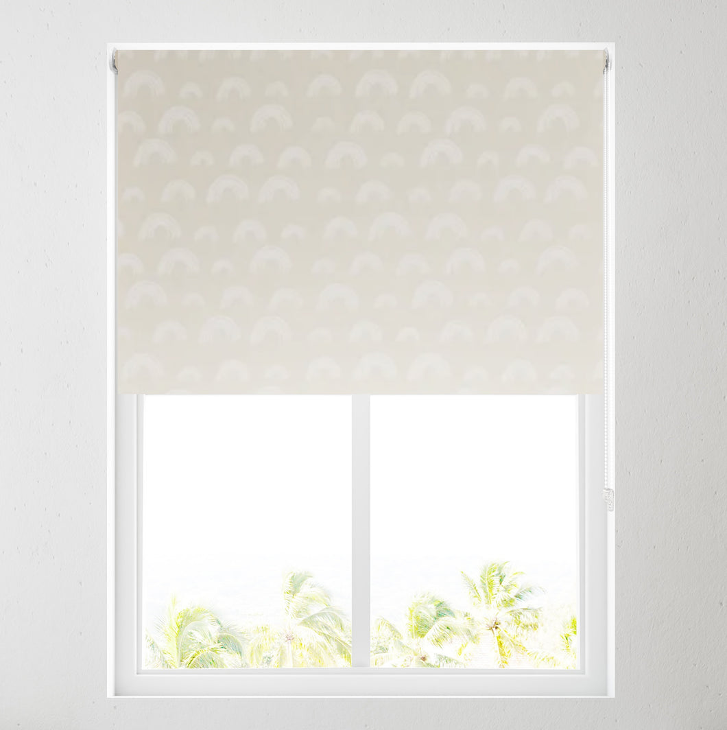 Neutral Rainbow Thermal Blackout Roller Blind