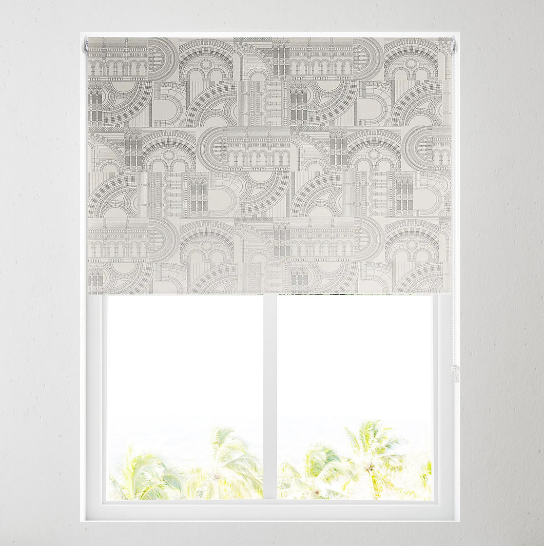 Architecture White Thermal Blackout Roller Blind