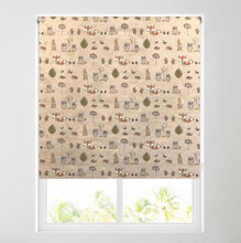 Load image into Gallery viewer, Fox Nature Trail Thermal Blackout Roller Blind
