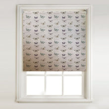 Load image into Gallery viewer, Natural butterfly - Thermal Blackout Roller Blind &amp; Metal Bracket Fittings
