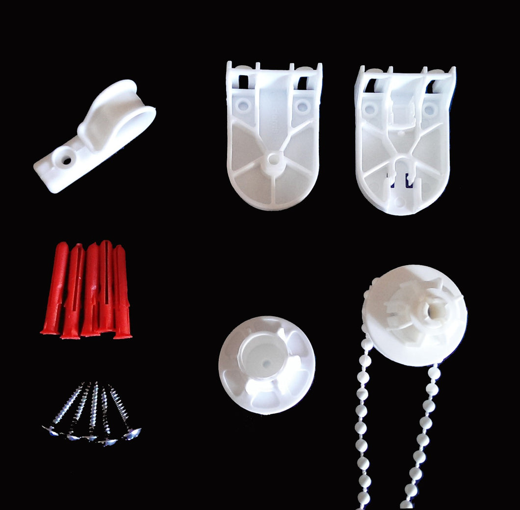 Roller Blind Fitting & Safety Kit - Metal Brackets