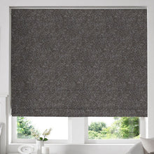 Load image into Gallery viewer, Ashley Slate Blackout Roman Blind
