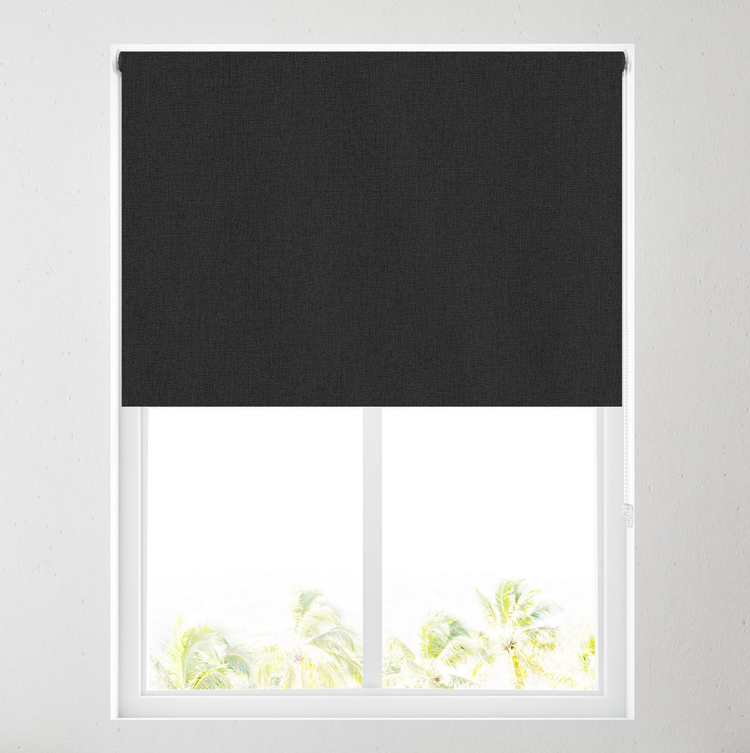 Ara Black Thermal Blackout Roller Blind