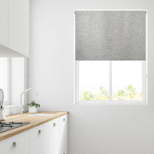 Load image into Gallery viewer, Ara Mid Grey Thermal Blackout Roller Blind
