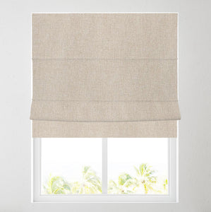 Soft Textured Ara Natural Roman Blind