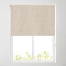 Load image into Gallery viewer, Ara Natural Textured Thermal Blackout Roller Blind
