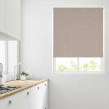 Load image into Gallery viewer, Natural Textured Weave Thermal Roller Blind
