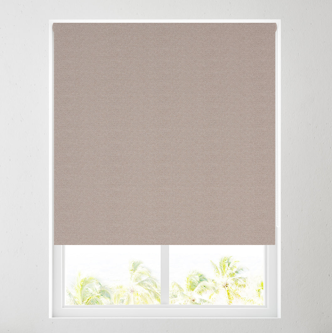 Natural Textured Weave Thermal Roller Blind