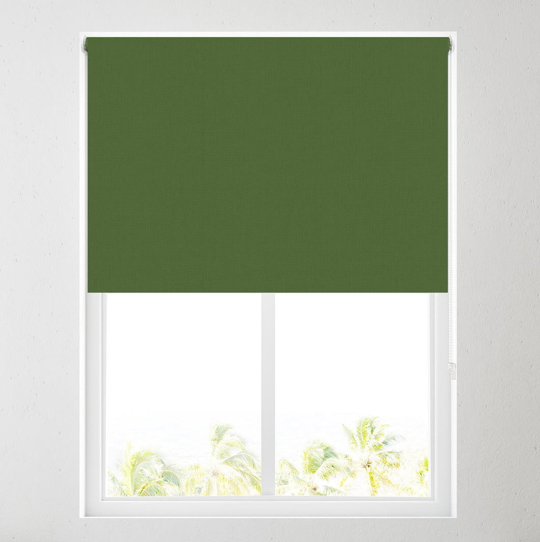 Army Green Thermal Blackout Roller Blind
