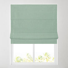 Load image into Gallery viewer, Atlanta Teal Lined Roman Blind

