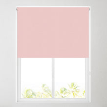 Load image into Gallery viewer, Baby Pink Thermal Blackout Roller Blind
