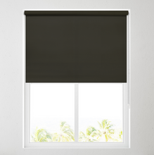 Load image into Gallery viewer, Unilux Black PVC Water Resistant Blackout Roller Blind
