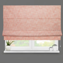 Load image into Gallery viewer, Pink Sienna Fully Lined Roman Blind
